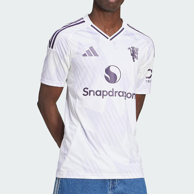 Adidas/阿迪达斯正品MUFC A JSY男士透气足球运动训练短袖JI7423