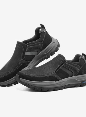 Skechers/斯凯奇正品ZELLER新款男子运动轻便一脚蹬休闲鞋