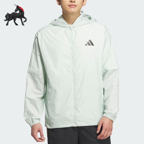 Adidas/阿迪达斯正品JACKET男女运动连帽防晒休闲经典夹克KA9291