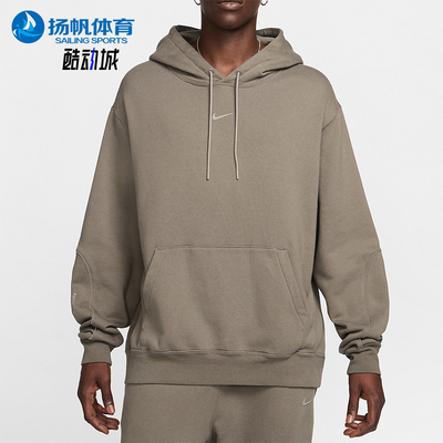 耐克男士连帽宽松休闲复古卫衣