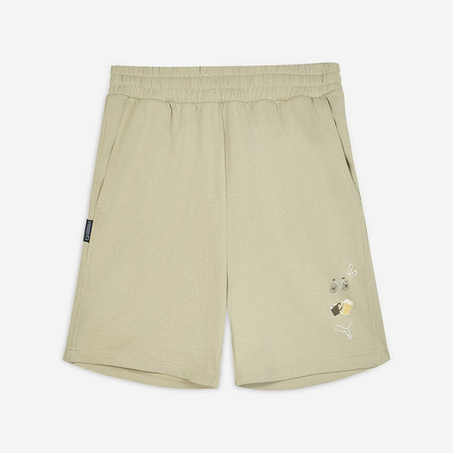 Puma/彪马正品2025 男士耐穿运动户外透气宽松日常短裤634795-91