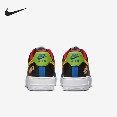 Nike/耐克正品Air Force男士经典拼接时尚轻便板鞋DC8887-100