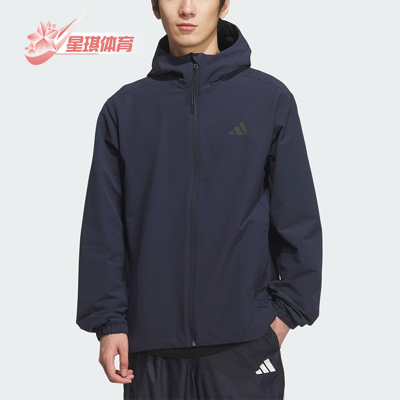 Adidas/阿迪达斯正品V SFT SHELL JK男女休闲运动宽松外套KF5223