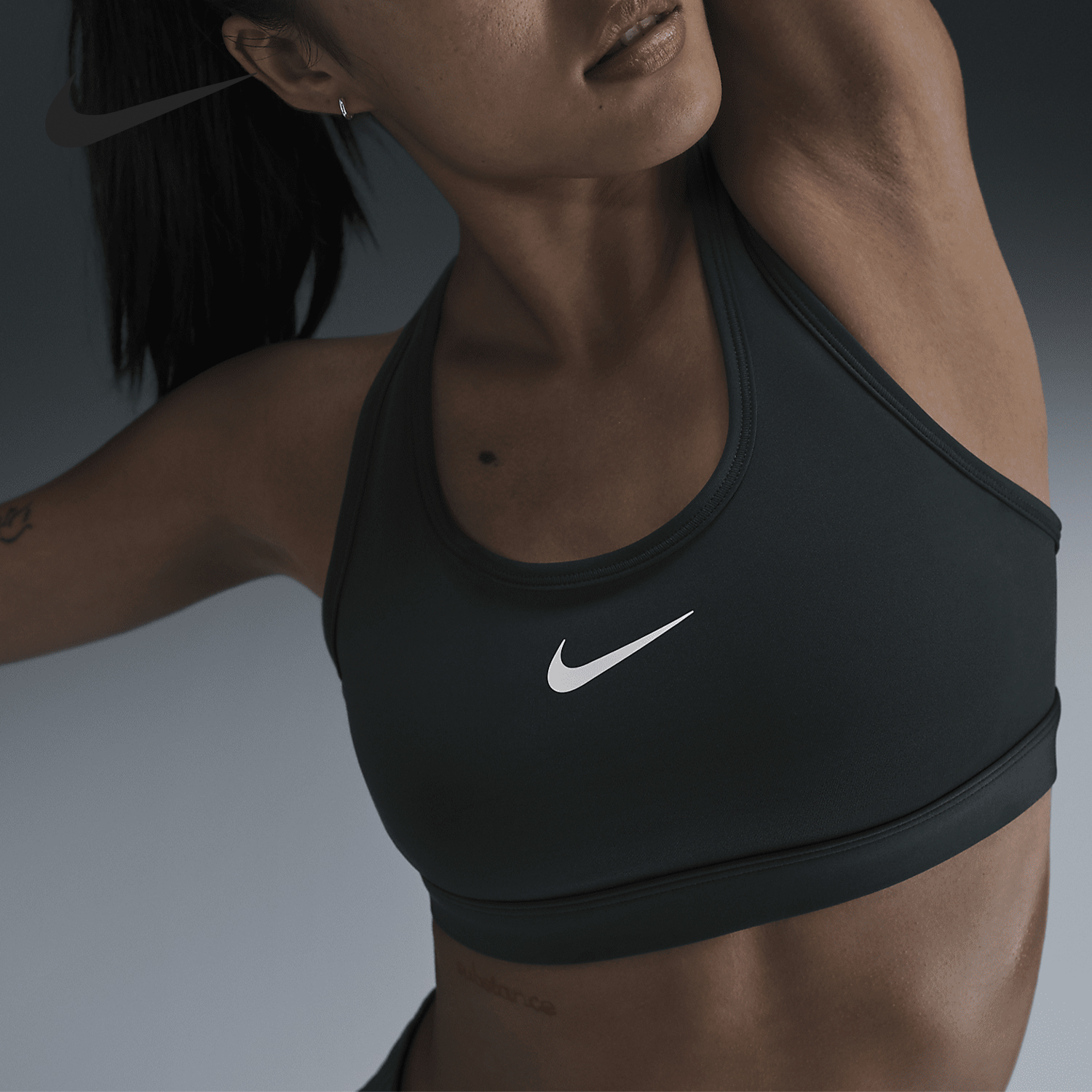 Nike/耐克正品Swoosh女士中强度支撑美背训练内衣DX6822-338
