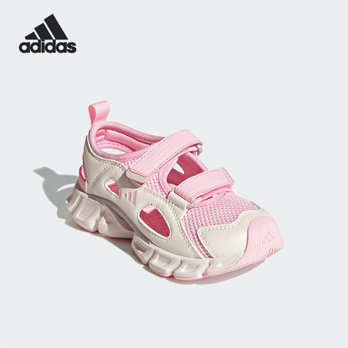 Adidas/阿迪达斯正品夏季款大童透气魔术贴沙滩凉鞋JS0159