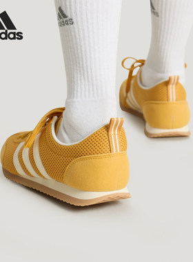 Adidas/阿迪达斯正品VS JOG 2.0男女系带薄底休闲鞋KH7652