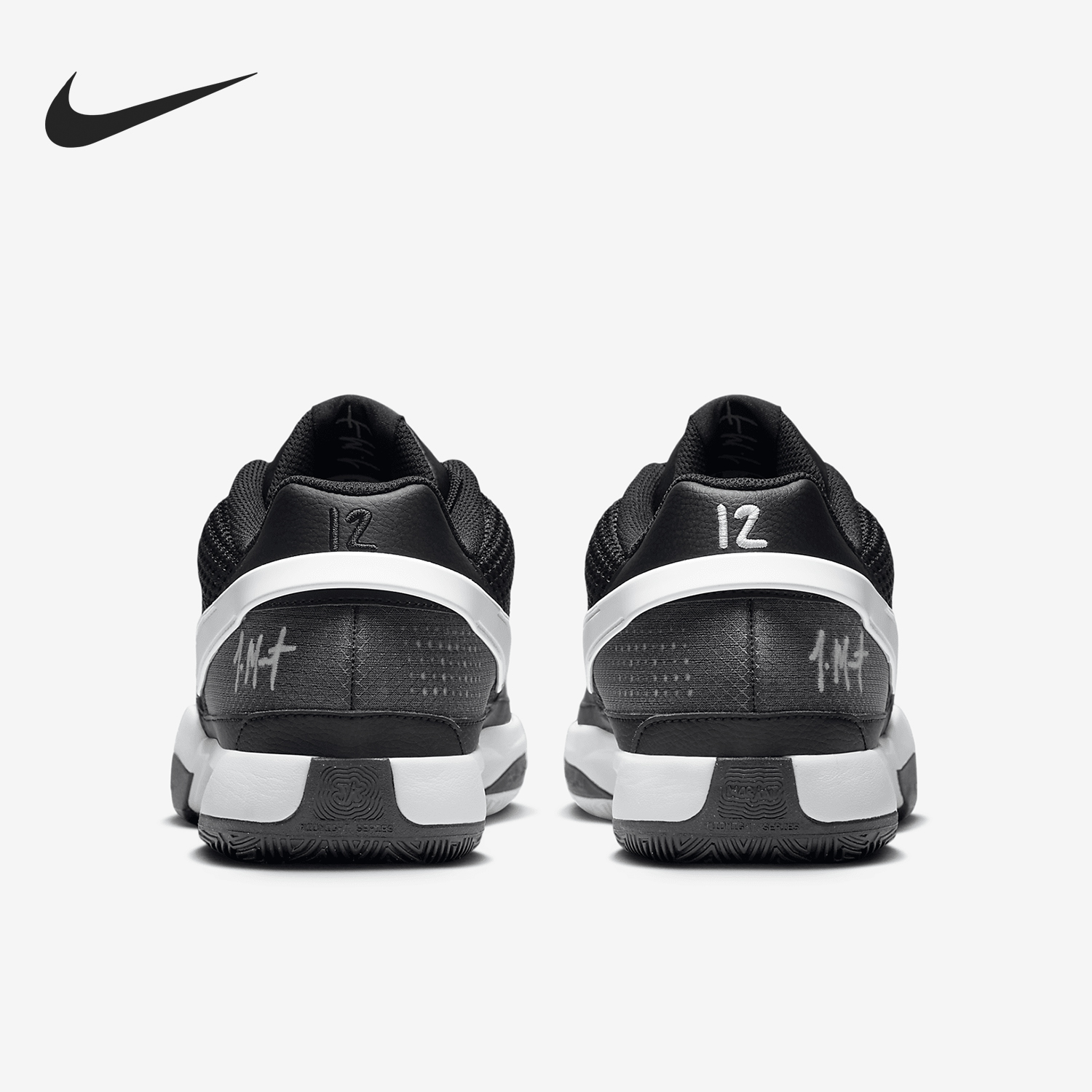 耐克男士低帮透气缓震耐磨篮球鞋