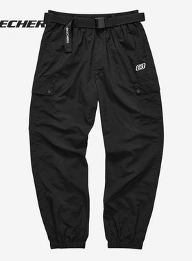 Skechers/斯凯奇正品春季男子训练休闲运动长裤 L221M015