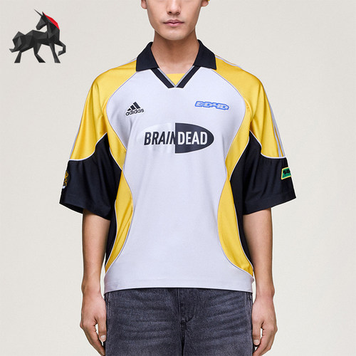 Adidas/阿迪达斯正品三叶草BRAINDEADJERSEY经典短袖球衣JY7960