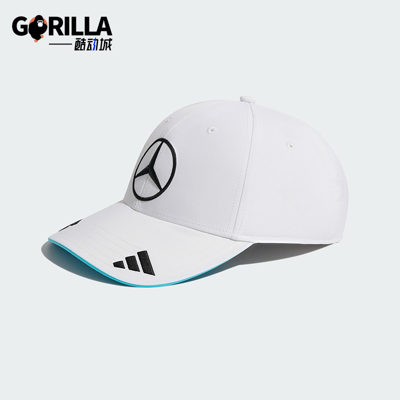 Adidas/阿迪达斯正品AMG男女同款F1车队经典运动简约棒球帽JZ2568