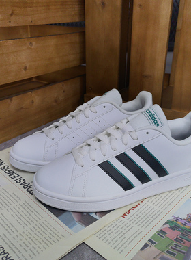 Adidas/阿迪达斯正品冬季新款男子低帮网球鞋运动休闲板鞋EG5943