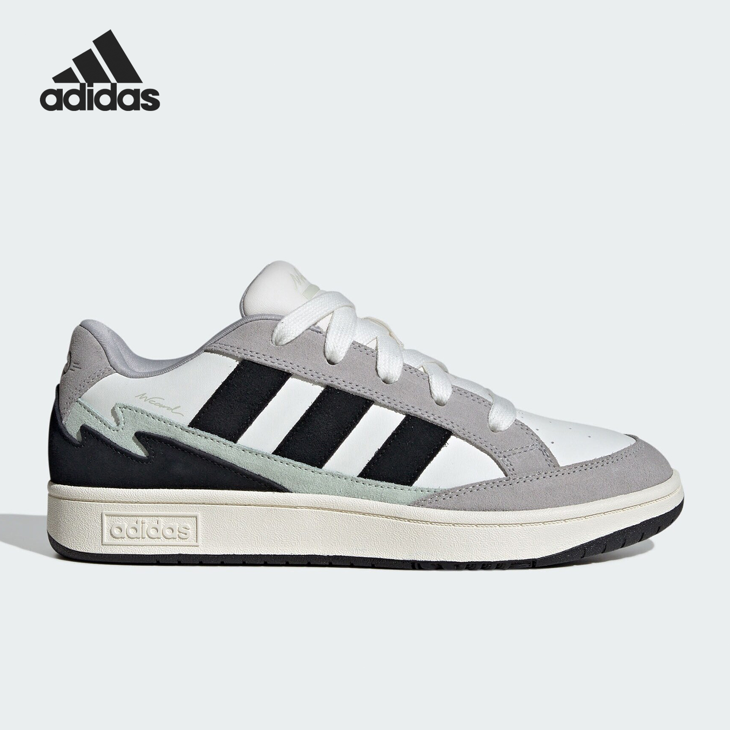 Adidas/阿迪达斯正品WCARD ADV男女同款网球休闲板鞋JR0075