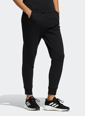 Adidas/阿迪达斯正品MH 3S DK PNT SL女子针织运动透气长裤HM7072