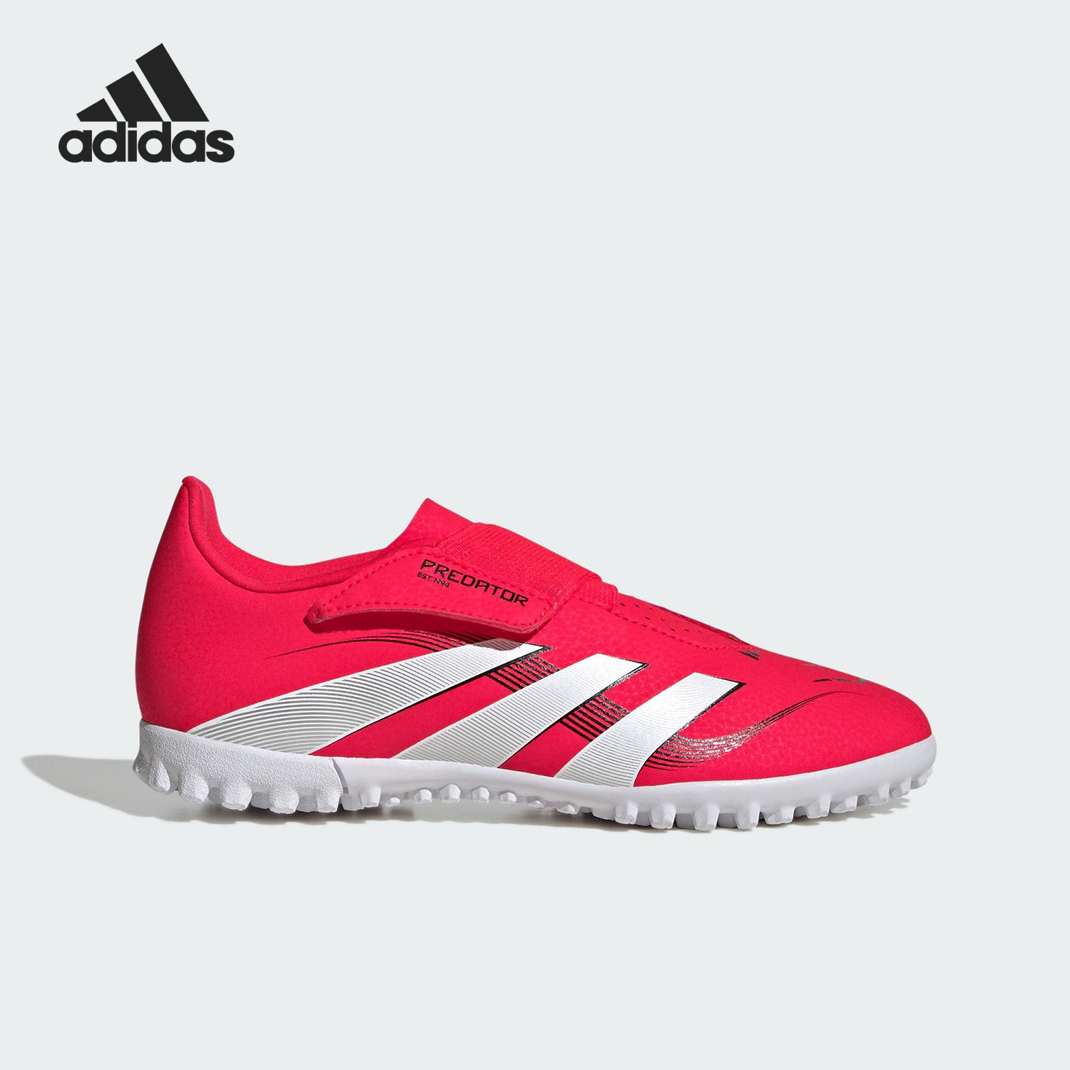 Adidas/阿迪达斯正品新款儿童低帮魔术贴运动足球鞋ID3814