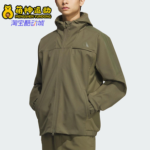 JKT男26夏休闲连帽运动户外外套KA1305 WARM Adidas 阿迪达斯SL