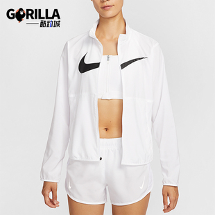 FIT女士简约立领训练运动跑步外套HV2648 Dri 100 耐克正品 Nike