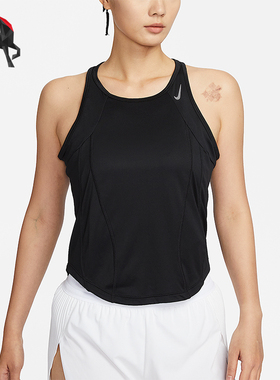 Nike/耐克正品2025女士休闲圆领套头无袖印花背心T恤FN2515-010