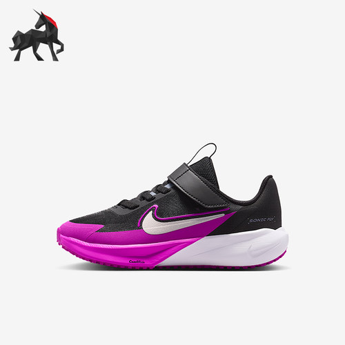 Nike/耐克正品2025冬季款小童耐磨低帮魔术贴跑步鞋FZ0016-004