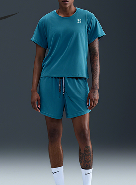 Nike/耐克官方正品2025秋季款女士训练运动双面穿短袖IH3923-413