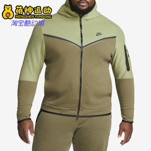 复古夹克外套CU4489 Nike 拉链连帽休闲经典 26夏男士 334 耐克正品