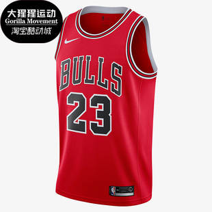 Nike/耐克正品芝加哥公牛队球迷版男士透气篮球背心AO2915-657