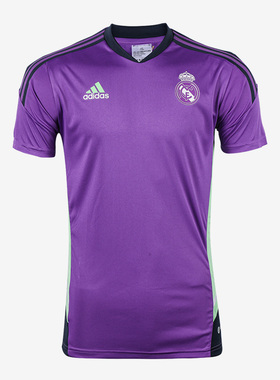 Adidas/阿迪达斯正品新款男子足球训练透气运动短袖T恤HT8809