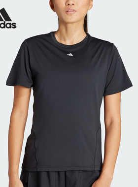 Adidas/阿迪达斯正品26夏WTR D4T T 女士运动健身短袖T恤IQ2654