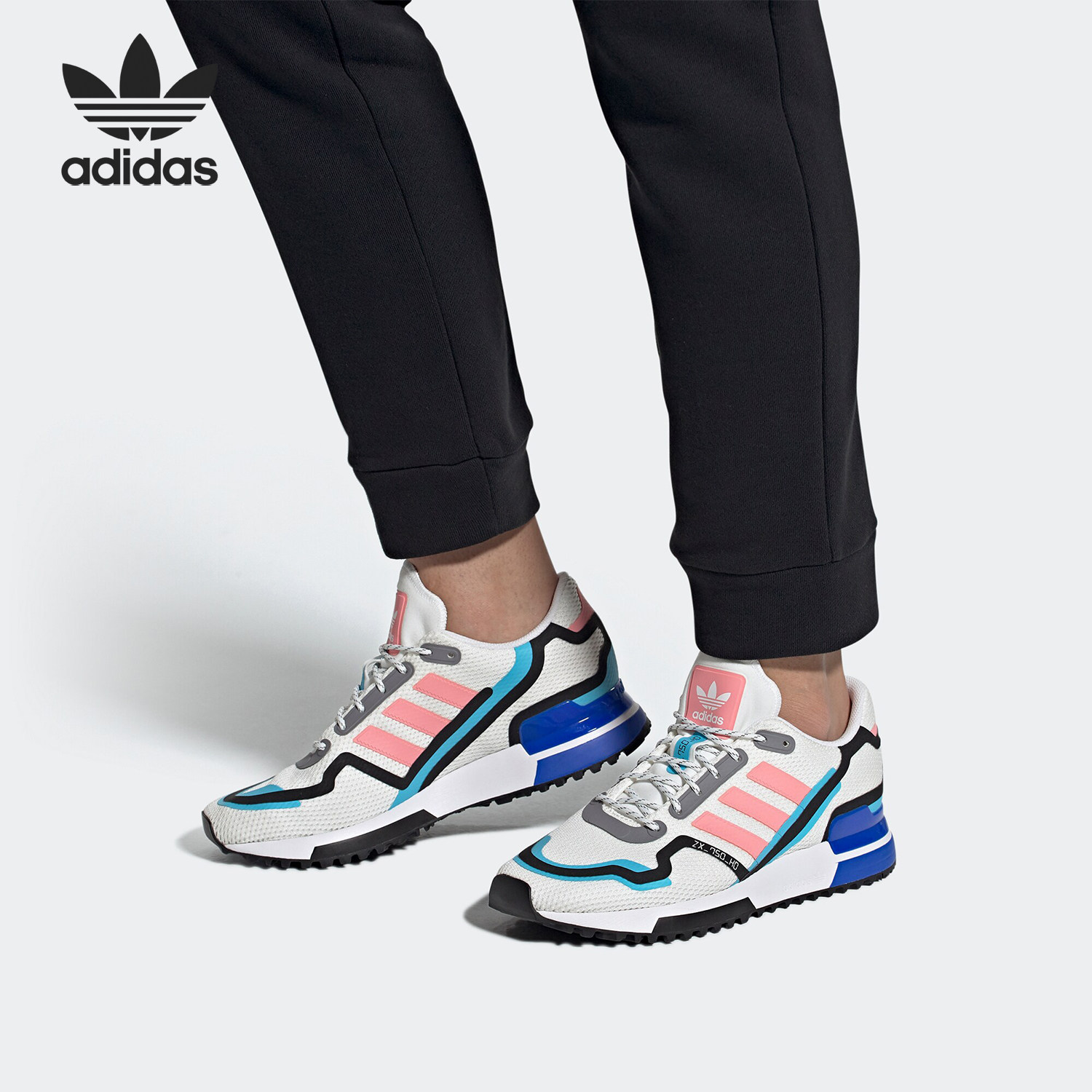 Adidas/阿迪达斯正品新款三叶草 ZX 750 HD男女经典运动鞋FV2872