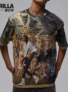 Nike/耐克正品Air Jordan 85男士透气复古潮流短袖T恤HQ9007-045