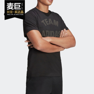 阿迪达斯正品 T恤 2020夏季 男子运动型格短袖 ED7281 新款 Adidas