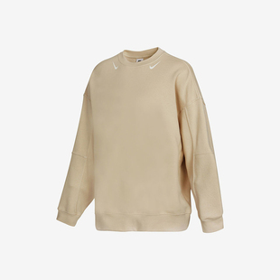 女士耐穿圆领套头宽松卫衣DD5611 Nike 款 2025冬季 206 耐克正品