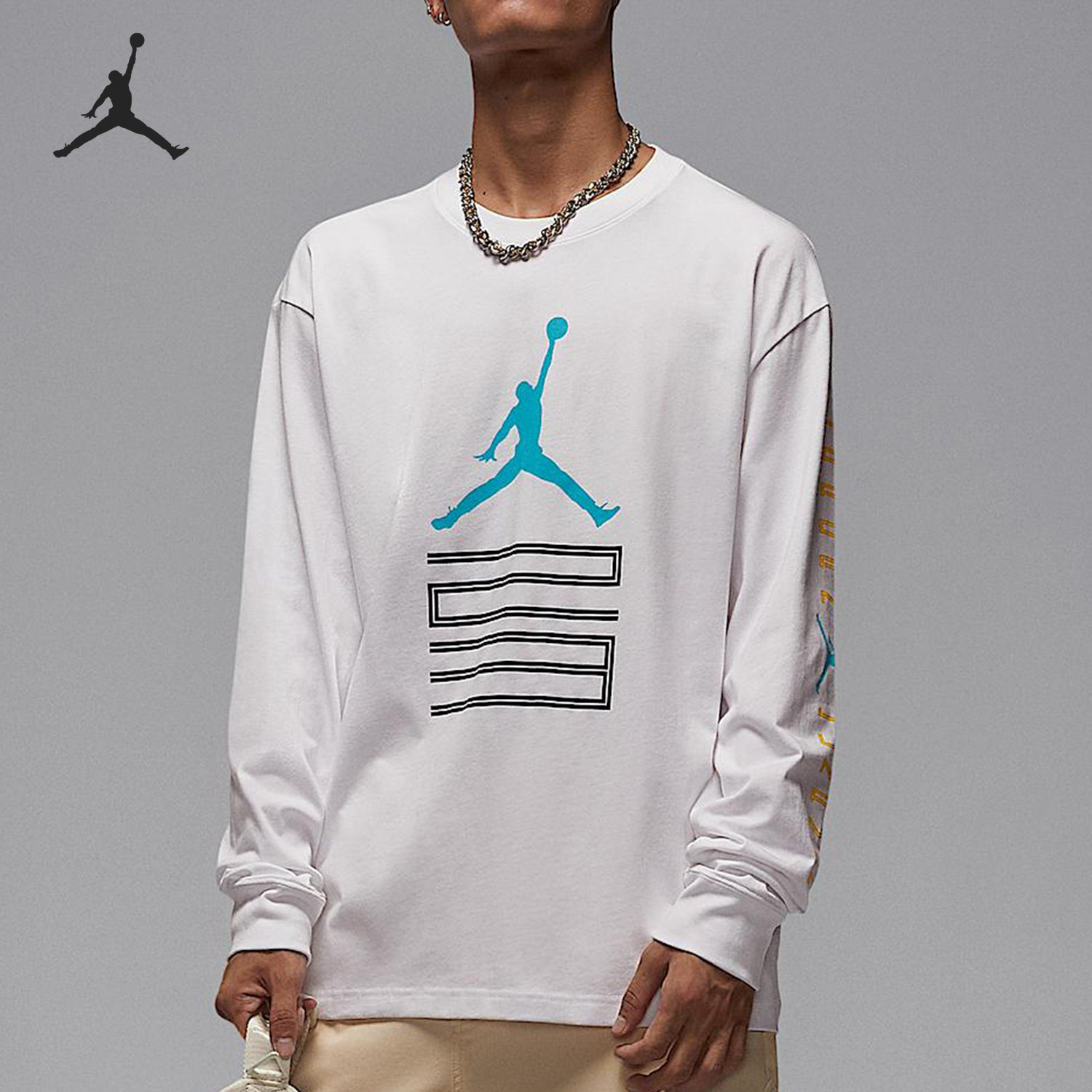 Nike/耐克官方正品JORDAN男士套头圆领日常长袖上衣IM6508-100,运动服/休闲服装,运动T恤,淘宝优惠券,粉丝福利购,淘宝优惠卷