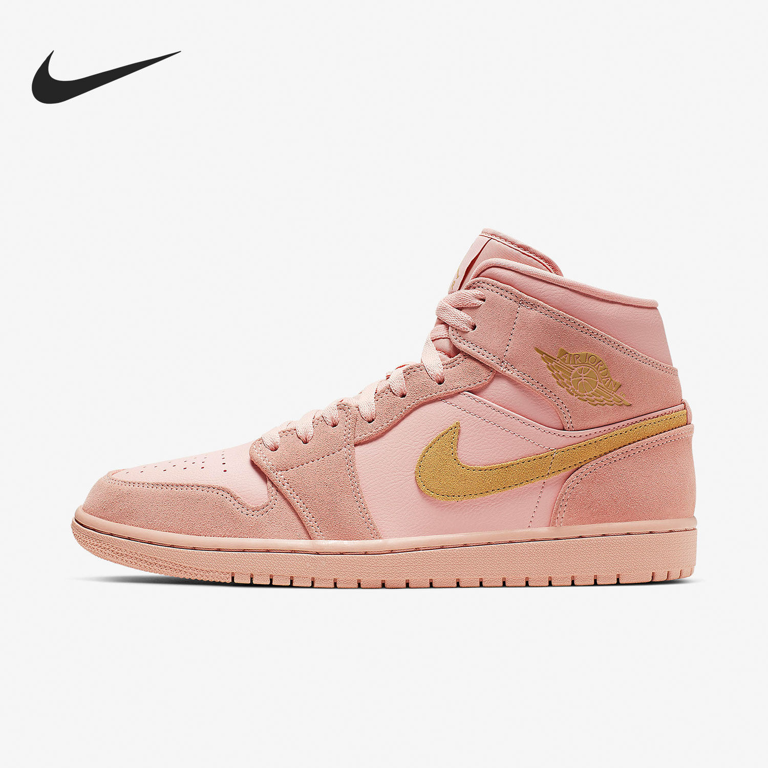 Nike/耐克官方正品Jordan1 AJ1 Mid男子场地篮球运动鞋852542-600,运动鞋new,篮球鞋,淘宝优惠券,粉丝福利购,淘宝优惠卷