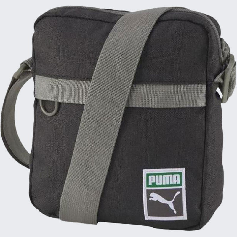 Puma/彪马正品冬季新款男女运动单肩包黑色休闲小肩包077437