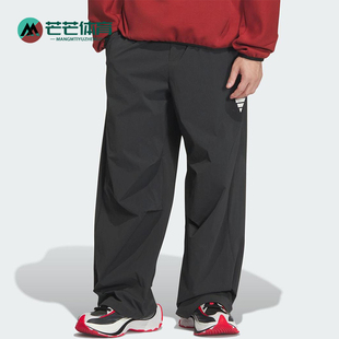 运动梭织宽松休闲裤 Adidas KB4617 经典 男士 阿迪达斯正品 2025新款
