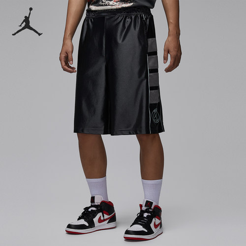 Nike/耐克正品夏季JORDAN男士针织宽松足球顺滑短裤IF3806-018