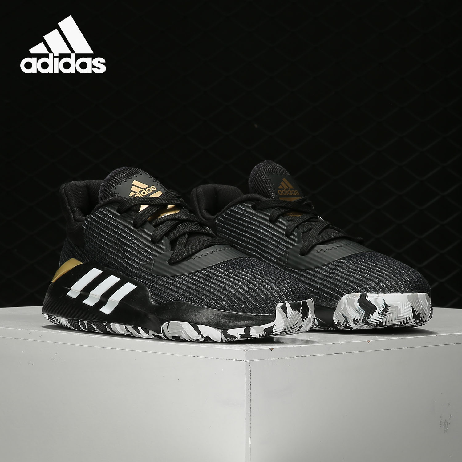 Adidas/阿迪达斯正品 男子Pro Bounce GCA 场上竞技篮球鞋 EF8793