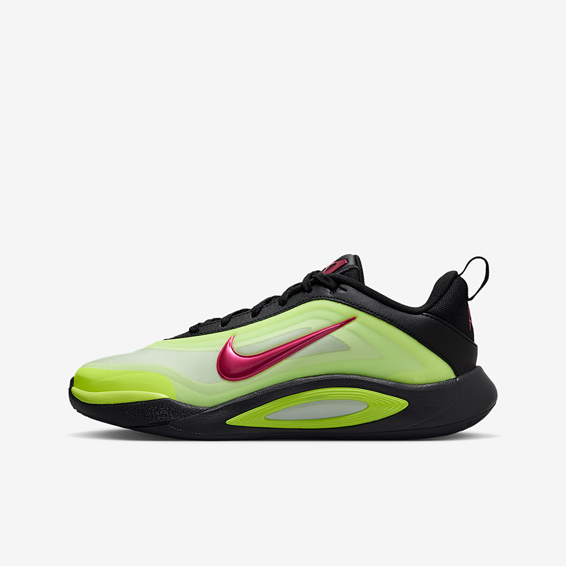 Nike/耐克正品2025夏季儿童轻盈透气网眼运动篮球鞋HQ2294-001