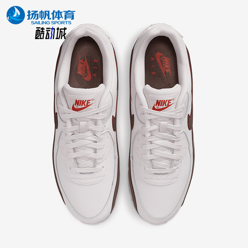Nike/耐克正品Air Max 90男士耐磨气垫拼接减震跑步鞋FD0789-600