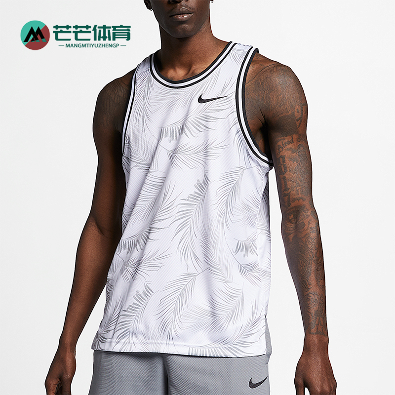 Nike/耐克正品运动男士时尚休闲篮球无袖短袖T恤AJ3537-012