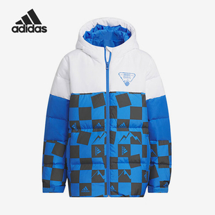 新款 2023冬季 儿童保暖运动羽绒服IN5205 阿迪达斯正品 Adidas