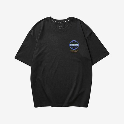 斯凯奇男子运动休闲短袖