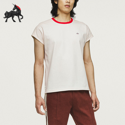 Adidas/阿迪达斯正品新款男女时尚运动透气休闲经典短袖T恤KD4026