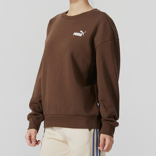 女士复古宽松休闲卫衣685587 Puma 新款 当季 彪马官方正品