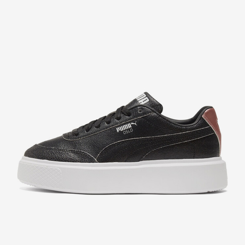 Puma/彪马正品Oslo女子时尚简约透气低帮休闲板鞋382243-01
