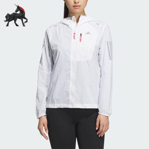 Adidas/阿迪达斯正品RN DWR JACKET女士经典防晒透气外套KB9125