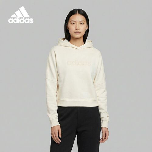 Adidas/阿迪达斯正品三叶草女士运动休闲宽松连帽卫衣JX7640