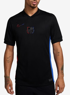 Nike/耐克正品秋季新款男士印花宽松训练足球服FN8792-010