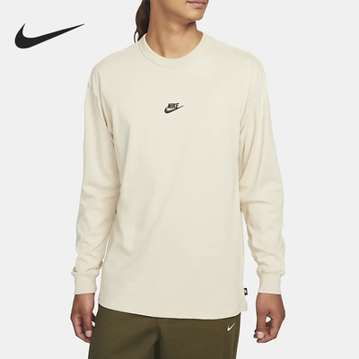 耐克男子圆领运动长袖T恤