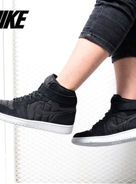 Nike/耐克正品AIR JORDAN 1 HIGH STRAP 乔1 AJ1高帮篮球鞋342132
